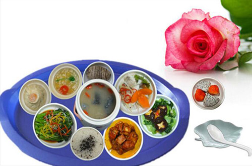 蕪湖月子中心月子餐示意圖