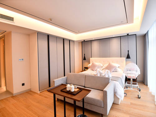 寧波月來(lái)悅好月子中心房間