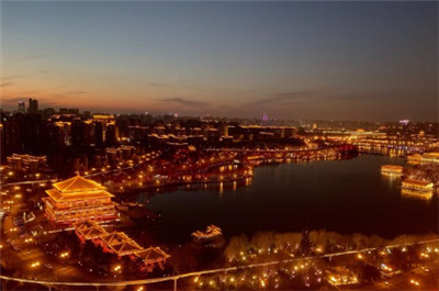 西安金月匯月子會(huì )所夜景