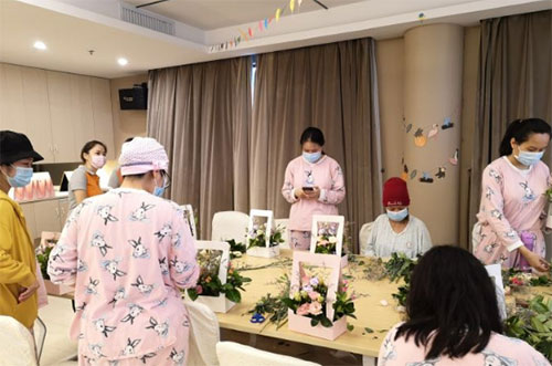 番禺得寶月子中心產(chǎn)婦活動(dòng)照