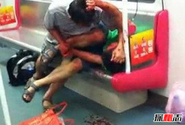 慘不忍睹!盤(pán)點(diǎn)發(fā)生的斗毆事件,廣州地鐵兩人口角斗毆(血跡斑斑)