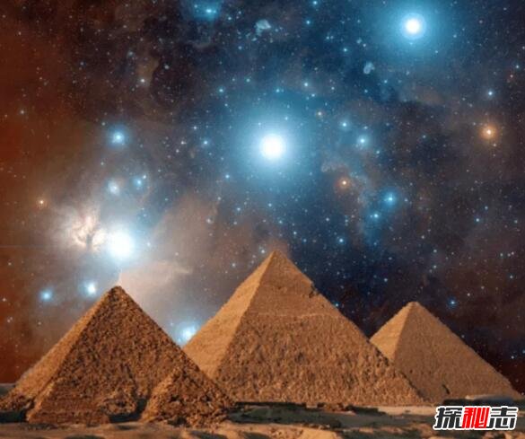 胡夫金字塔與獵戶(hù)星座的關(guān)系:古埃及人認為那是神的住所